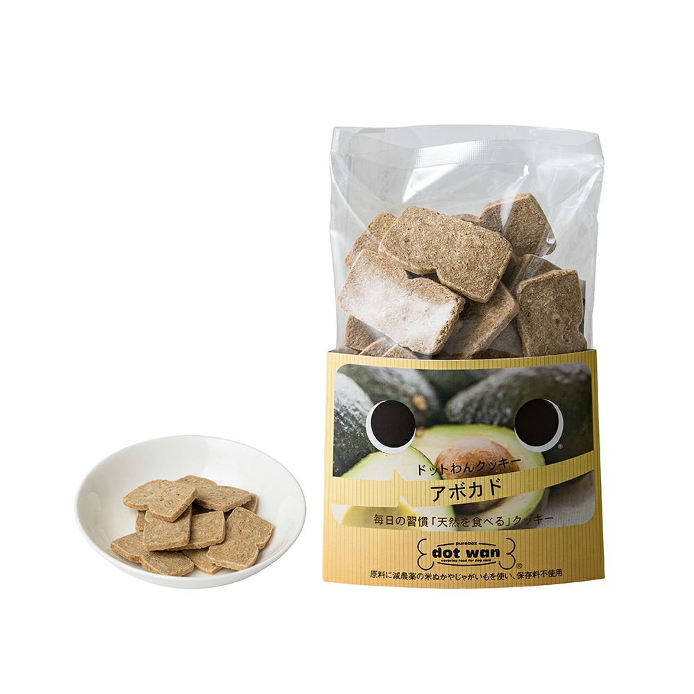 ドットわん フルーツクッキー アボカド