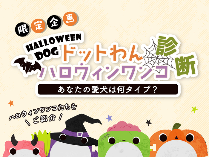誰でも参加OK♪〈ハロウィンワンコ診断〉開催中